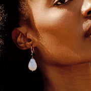 Asara Fresh Water Pearl and Gemstone Earrings